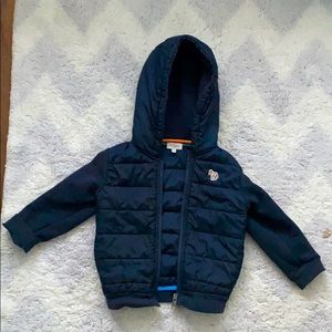 Navy blue Paul Smith Junior coat